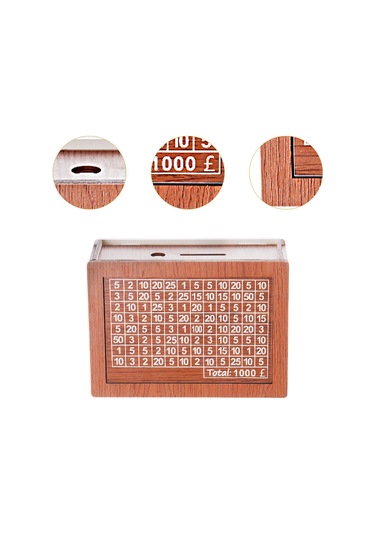 Homyl Çocuk Erkek Kız Için Sayaç Taşınabilir Para 1000-pound