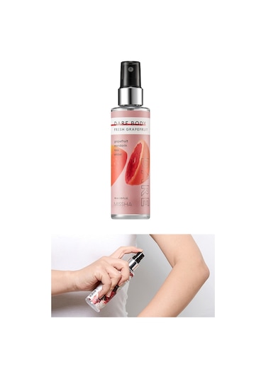 Missha Dare Body Mist Yoğun Esanslı Kalıcı Saç&Vücut Spreyi 105 ML - Fresh Grapefruit