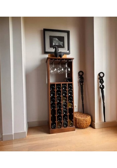 Janisa Masif Ağaç Şaraplık, Içki Dolabı