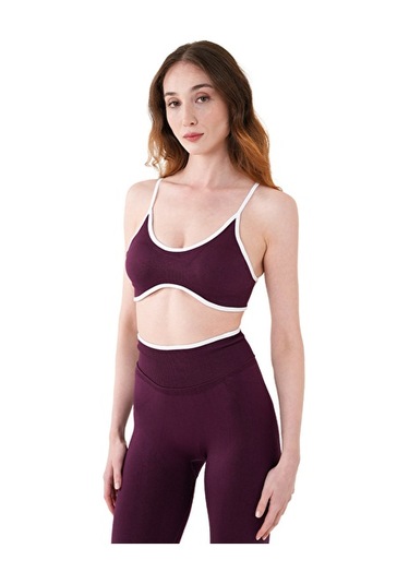 Musclecloth Nova Seamless Sport Bra Bordo