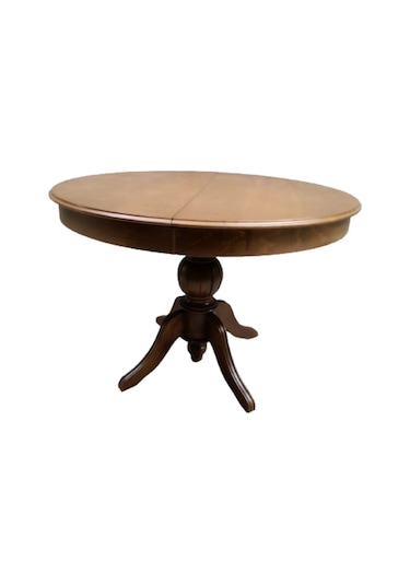 Bengimobilya Baba Ayak Masa Kayın Kaplama Mdf Tabla Ihlamur Ağacı Ayak. 120 Cm