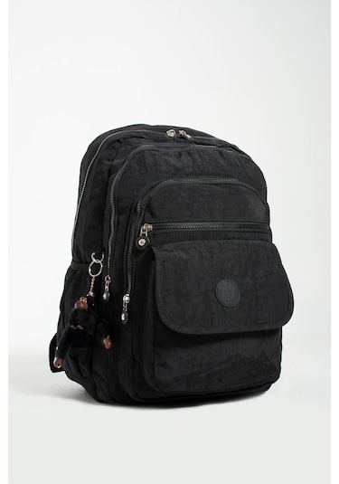 Ultra Hafif Çok Cepli Su Geçirmez Okul Çantası Laptop, Notebook, Okul, Spor, Seyahat Siyah Tyc2a700f3b9270606-4 Siyah