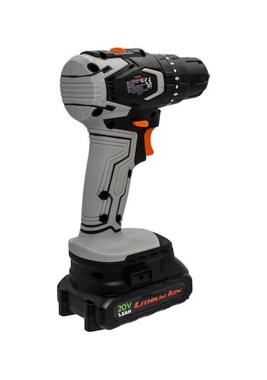 Max Extra MX1830 20 V 1.5 Ah Çift Akülü Darbeli Matkap