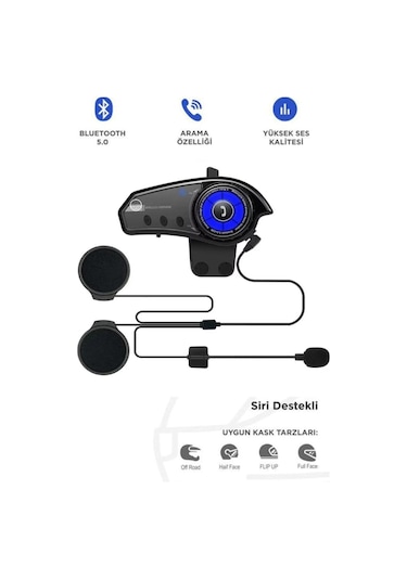 Moto Kurye Kask Kulaklık Bluetooth Motosiklet Kulaklık Bluetooth