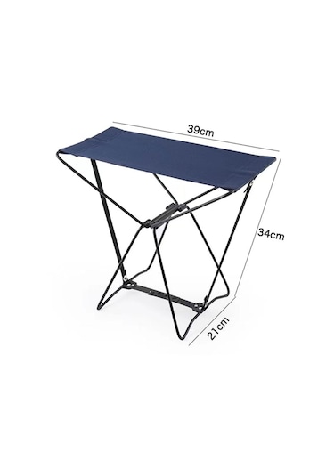 Homyl Katlanır Tabure Kamp Sandalyesi Taşınabilir Donanma Donanma