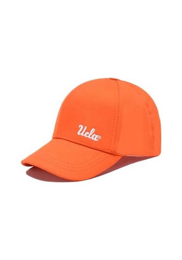 Ucla Jenner Turuncu Baseball Cap Nakışlı - Unisex Şapka Turuncu