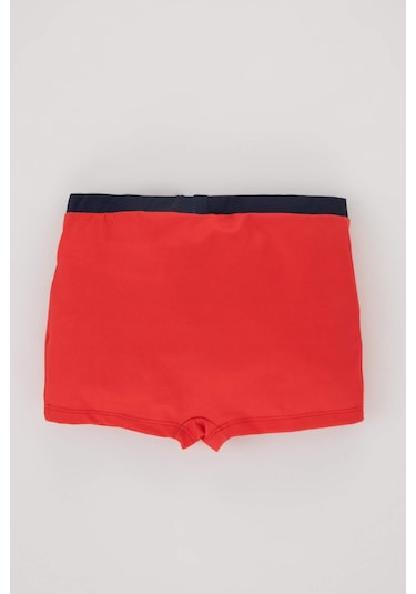 Defacto Erkek Bebek Marvel Spiderman Deniz Şortu Z6770A223HSRD93 Kırmızı