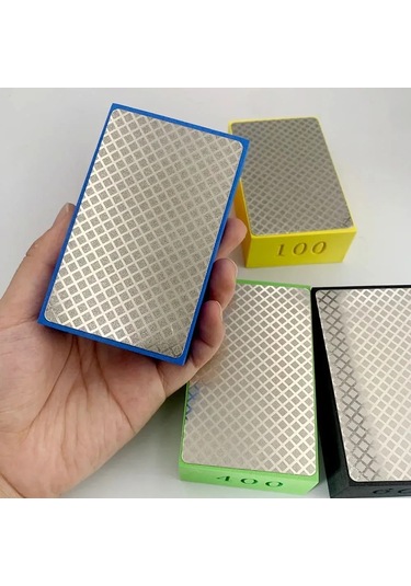 Lemestar Elmas Sünger - Seramik Ve Karon Kenar Parlatma İçin 400 Kum El Aleti