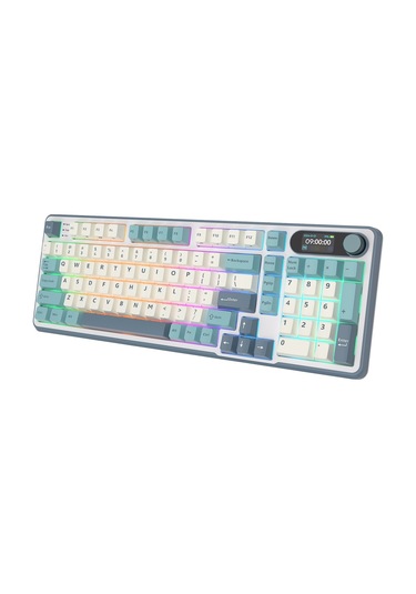 Royal Kludge S98 Light Cloud Rgb Kablosuz Us Gaming Klavye