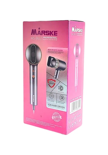Marske MS-8622 Supersonic Profesyonel Ionic Saç Kurutma Makinesi