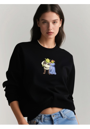 Ogc Shrek Kombin Sweatshirt Siyah