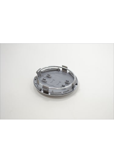 Geeksen Audi A3 A4l A6l Q3 Q5l Q7 A5 A7 Q2l Jant Kapakları - Gri 61mm, 4 Adet, 4m0601170 Uyumlu Lastik Kapakları