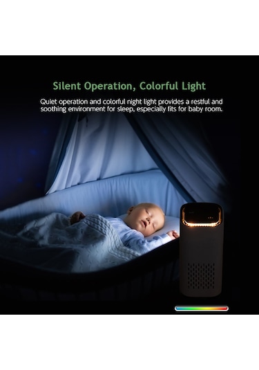 Filtreli Araba Usb Hava Temizleyici Formaldehit Benzen Duman Toz Parçacıklarını Temizler