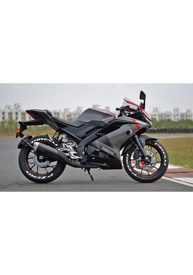 Pzero Motorsiklet Lastik Yazısı Sticker Beyaz 4 Adet