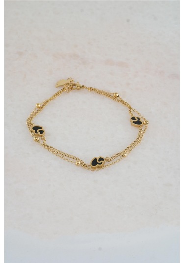 Kadın 316 L Kararmaz Anti Alerjenik Çelik Halhal Zy00016 - Gümüş