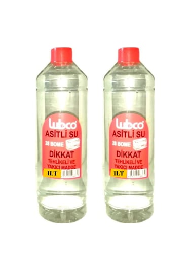 Asitli Su Akü Asiti) 1+1= 2lt (1lt-2lt-3lt-5lt-10lt Mevcut)