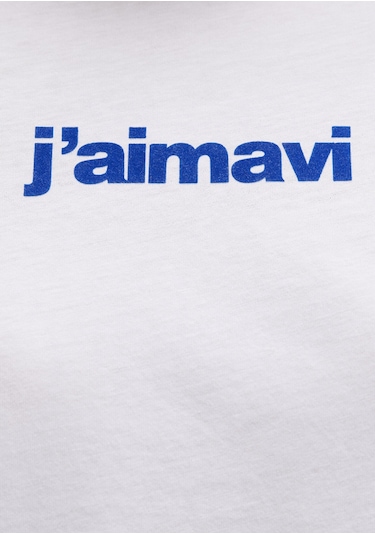 Mavi - Mavi Baskılı Beyaz Tişört 1612242-620 Beyaz