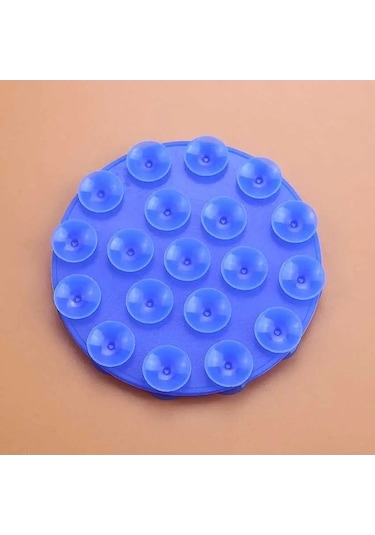 Novahub Jcd Taşınabilir Çift Taraflı Silikon Vantuzlu Telefon Standı Evrensel Araç Navigasyon Braketikoyu Mavi Koyu Mavi Koyu Mavi