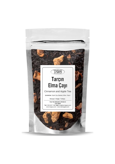 Tos The Organic Spices Tarçın ve Elma Çayı 40 G