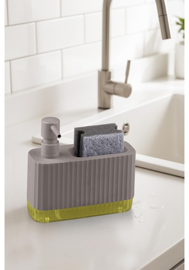 Okyanus Home Coliseum Sıvı Sabunluk Seti Vizon Kahverengi