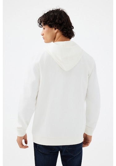 Loft Erkek Sweatshirt BEYAZ