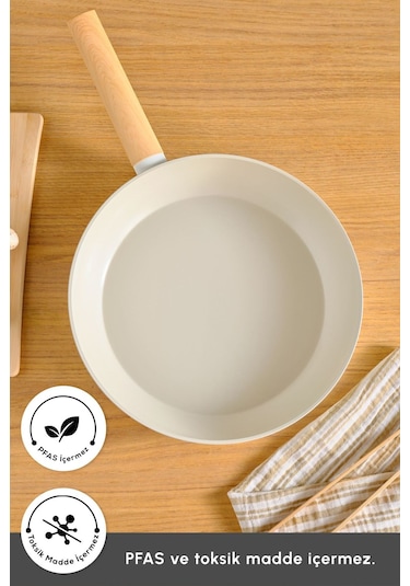 Karaca x Refika Swiss Crystal Almond Cream 30 Cm Tava Ind