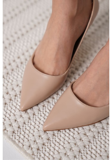 Monica Nude Cilt Kadın Stiletto Nude