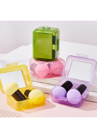 Su Aktivasyonlu Ve Çok Fonksiyonlu Aplikatörlü 2 Parça Makyaj Aynası, Pembepembe