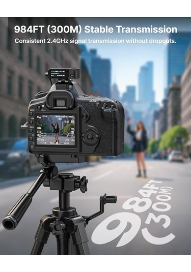 Boya Boyamic 2-02 Profesyonel Çift Mikrofonlu Mfi Sertfikalı Dahili Hafızalı Kablosuz Mikrofon