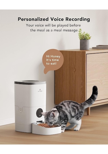 Petlibro Wifi 6l Sesli Otomatik Evcil Hayvan Besleyici