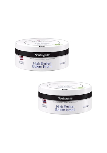 Neutrogena Hızlı Emilen Bakım Kremi 2 x 200 ML