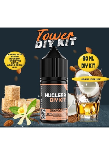 Nuclear 30 ML Dıy Kit Tower Gıda Aroması ( 6 ML Aroma İçerir )