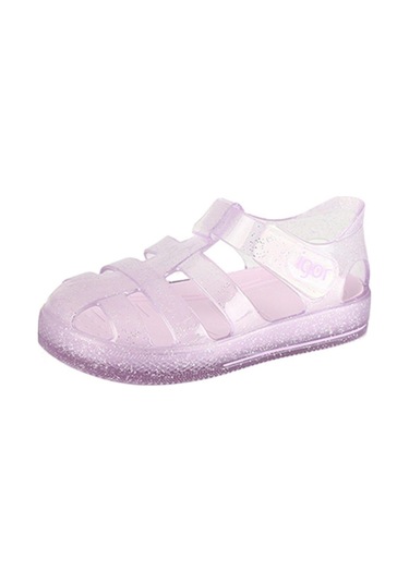 İgor S10265 Star Glitter Plaj Havuz  Kız Çocuk Deniz Sandaleti Lila