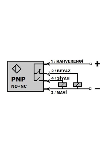 Lanbao Cr30tscf10dpr ,m30/10mm Pnp-no/nc 4-kablo Kapasitif Sensör .