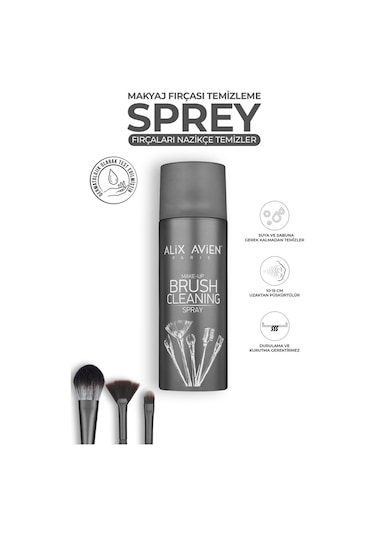 Alix Avien Makyaj Fırçası Temizleme Spreyi Make Up Brush Cleaning Spray