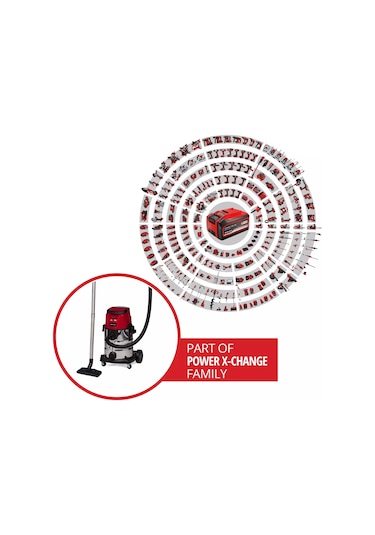 Einhell TE-VC 36/25 Li S - Solo Akülü Islak/Kuru Süpürge - 2347170