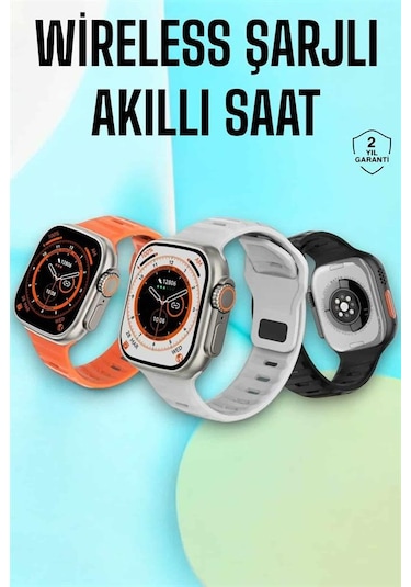 Akıllı Saat Nabız Ölçebilen Yeni Nesil Gps Ve Adımsayar Özelliği
