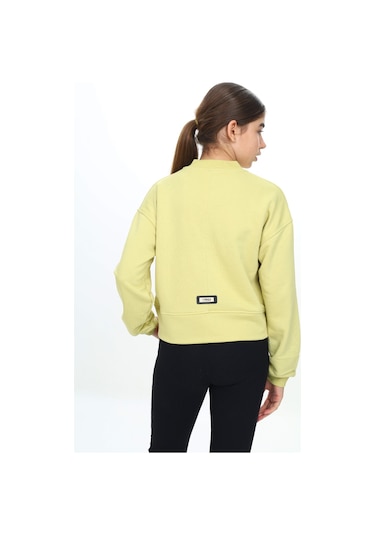 Toontoy Kız Çocuk Fermuarlı Hırka Yeşil