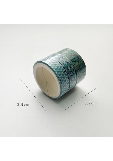 Cbtx 3 Takım/9 Rulo 4585 3m Kağıt Bronzlaştırıcı El Hesap Bant Seti Çiçek Yaprakları