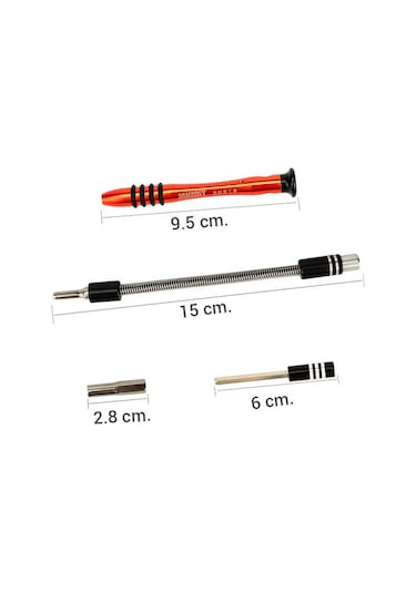 Jakemy Jm-8126 Profosyonel 58 Parça Bit Set Tornavida Seti
