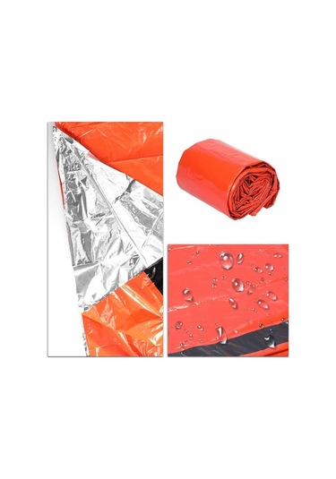 Pazly Portatif Turuncu Uyku Tulumu Seti, 2 Adet, Hafif Ve Kompakt, 2 Boyut Seçeneği Turuncu