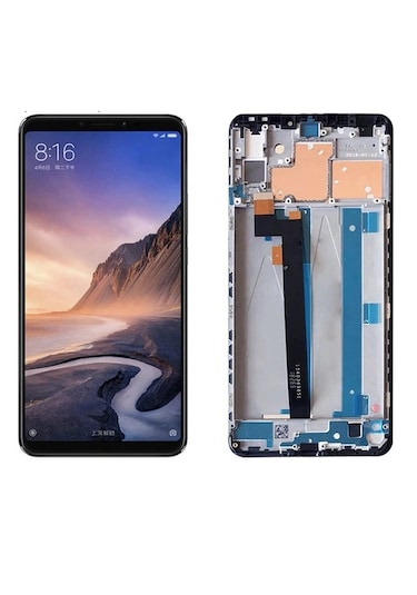 Xiaomi Mi Max 3 Lcd Ekran Dokunmatik Çıtalı