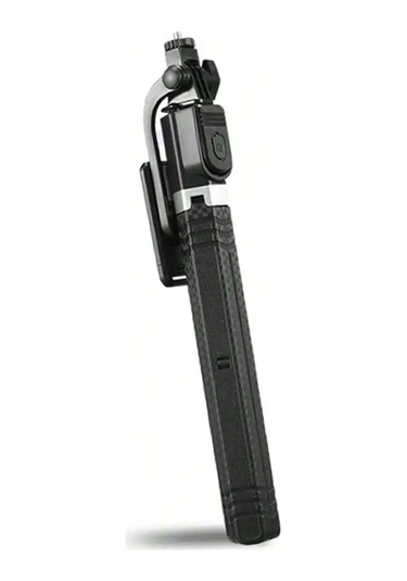 170 Cm Selfie Çubuğu Tripod Kablosuz Uzaktan Kumandalı Geri Çekilebilir Black