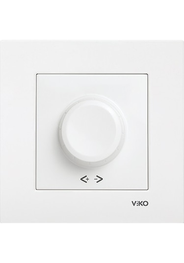 Viko Karre Rotatif Dimmer Rl 600W/Va + Çerçeve
