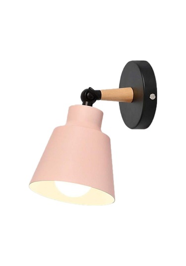 Suntek Magideal Modern Duvar Lambası Yatak Odası Koridor Kapalı Pembe