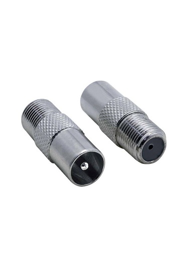 Ayt F Konnektör Dişi Anten Fişi Erkek Çevirici Uydu Soket Konnektörü