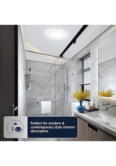 Led Plafonyer Modern Plafonyer Gömme Tavan Lambası Geniş Işın Açısı Çok Renkli