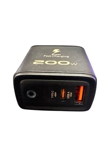 Yk Design Yk-sr62 200w Usb+pd Şarj Başlığı Ve Typec-typec Kablo