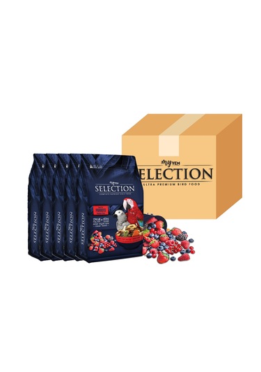 Myyem Selection Gerçek Meyve Parçalı Papağan Yemi 750gr 5 Li Pa