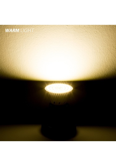 Fosenze 220v E27 Led Isınma Lambası, 60 Led Işık Kaynağı, 180 Derece Açılı Sıcak Beyaz Isı Lambası